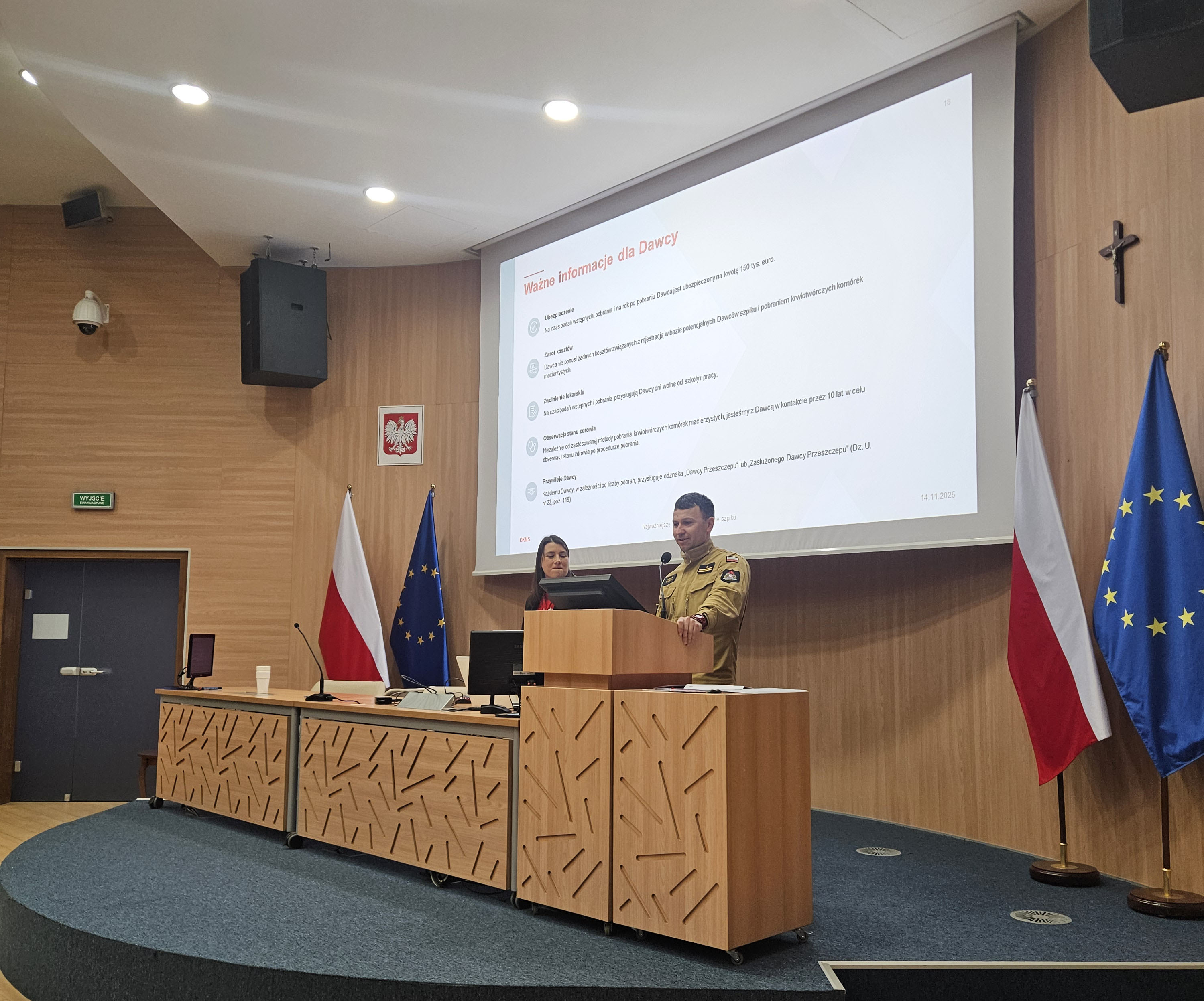 Rejestracja potencjalnych dawców szpiku w Centralnej Szkole PSP w Częstochowie - padł rekord!