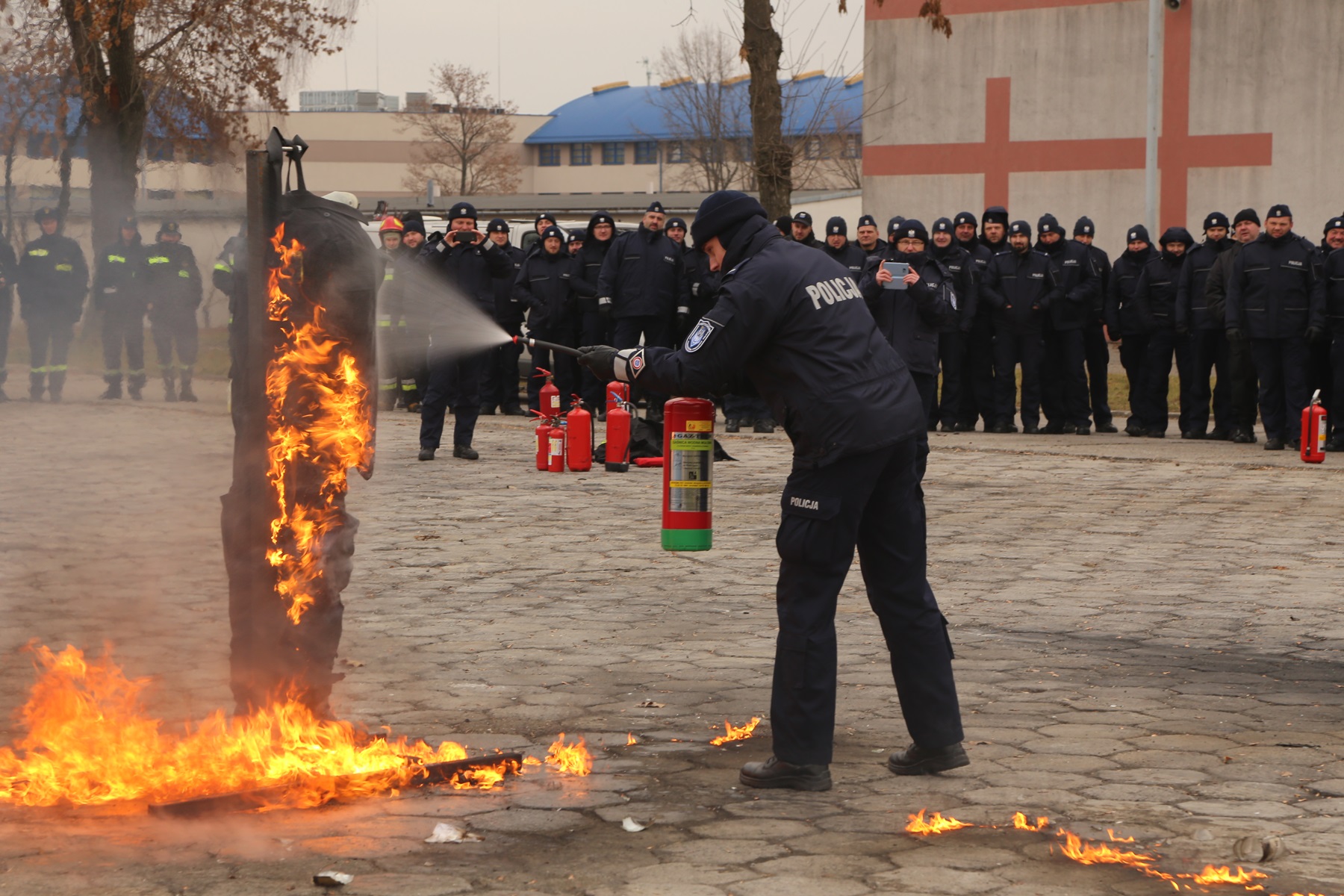 Szkolenie dla Samodzielnego Pododdziału Prewencji Policji w Częstochowie