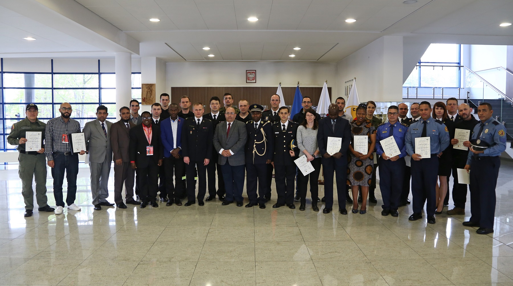 Szkolenie w zakresie pobierania próbek substancji chemicznych w warunkach skażenia środowiska. Trening Organizacji ds. Zakazu Broni Chemicznej