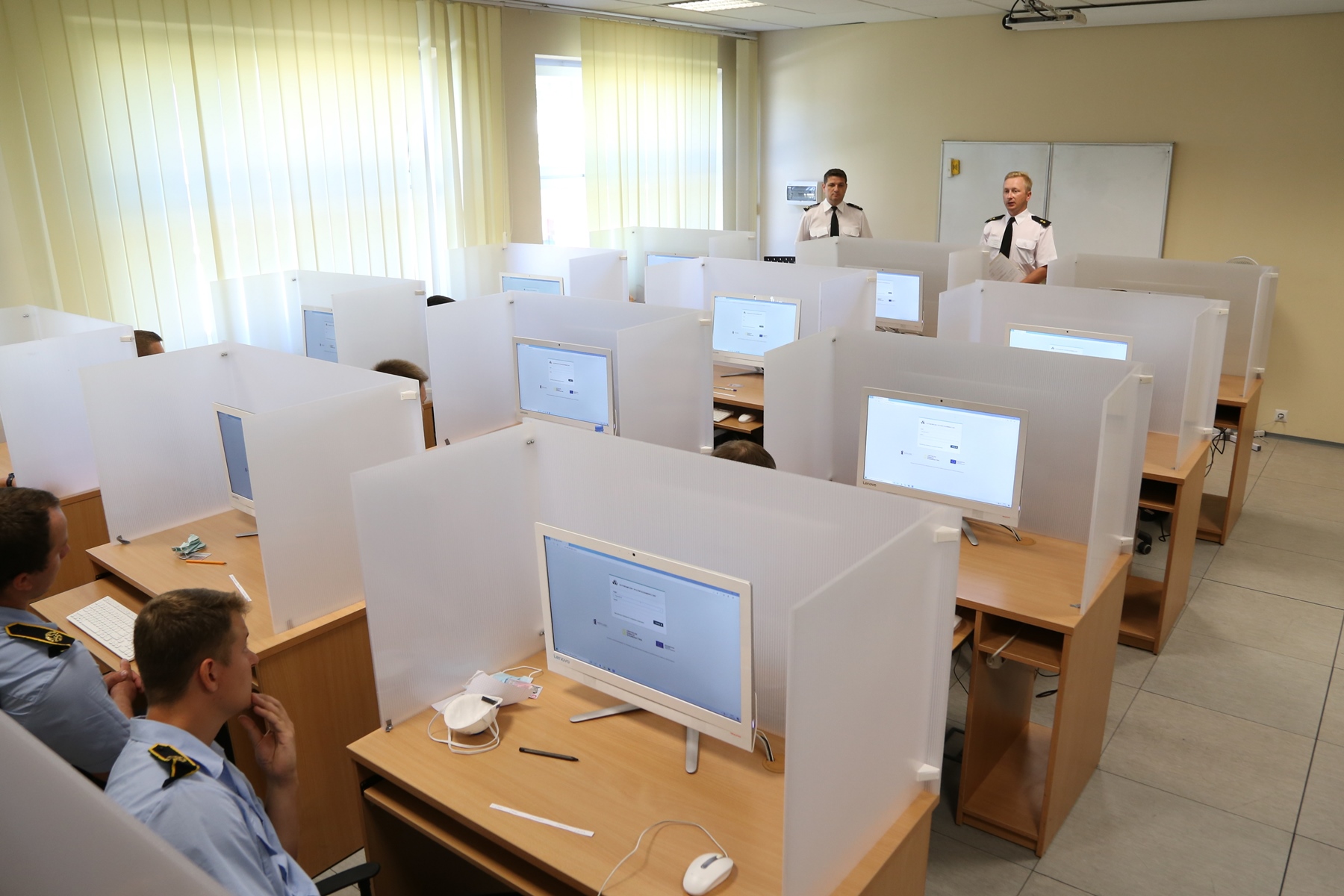 Odbyły się egzaminy potwierdzające kwalifikacje w zawodzie technik pożarnictwa