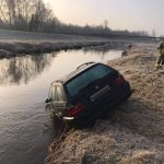 Częstochowa - auto w rzece