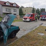 Galerie - 2021 r. - Wąsosz - pożar samochodu