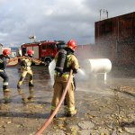 Zakończenie szkolenia ratownictwa chemicznego i ekologicznego