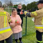 Odwiedziny strażaków z JRG CS PSP w Zakładzie Opiekuńczo-Leczniczym ZSMBM w Częstochowie