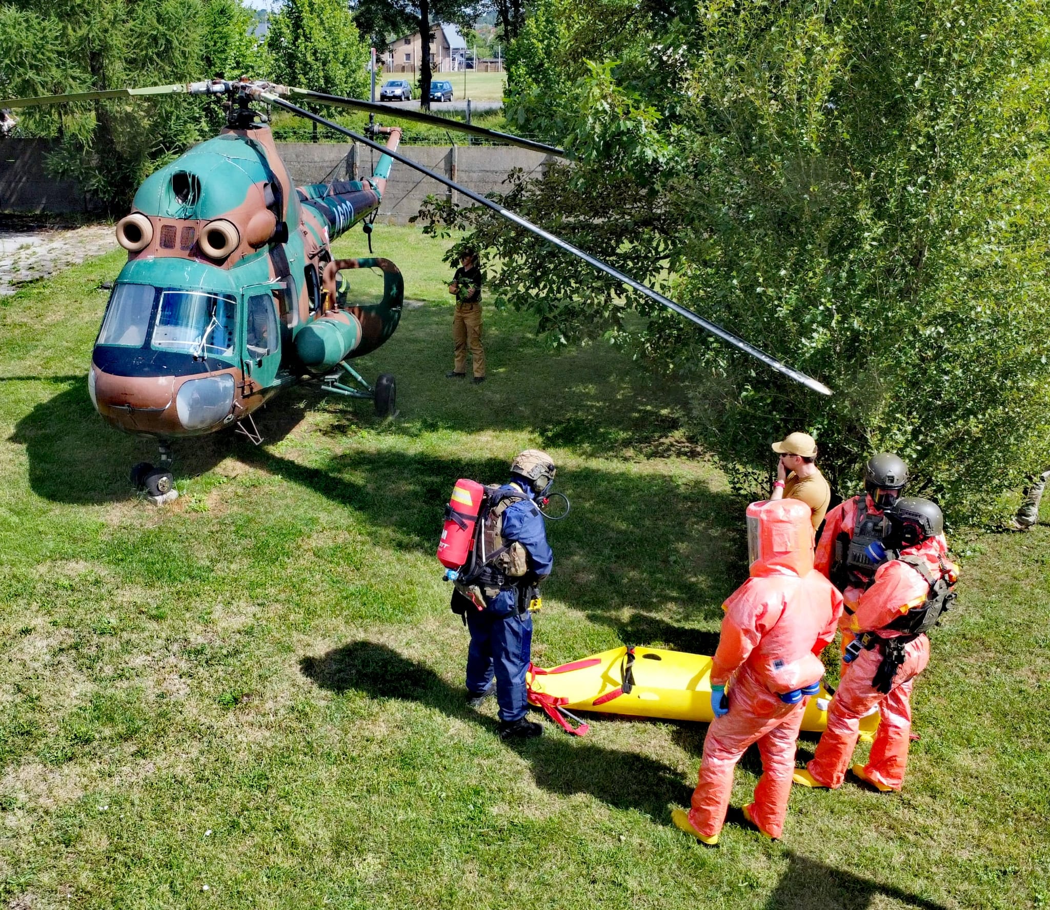 Specjalistyczne szkolenie z zakresu zdarzeń o charakterze CBRN dla funkcjonariuszy Policji