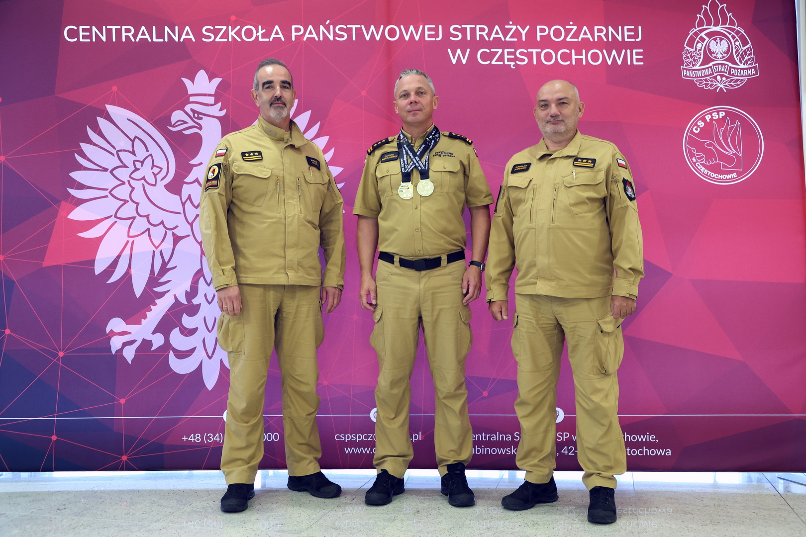 Dwa złote medale st. bryg. Dariusza Andryszkiewicza podczas XV Światowych Igrzysk Strażaków World Firefighters Games 2024