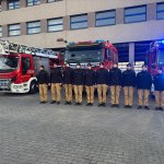 Galerie - 2025 r. - Hołd dla zmarłego strażaka PSP
