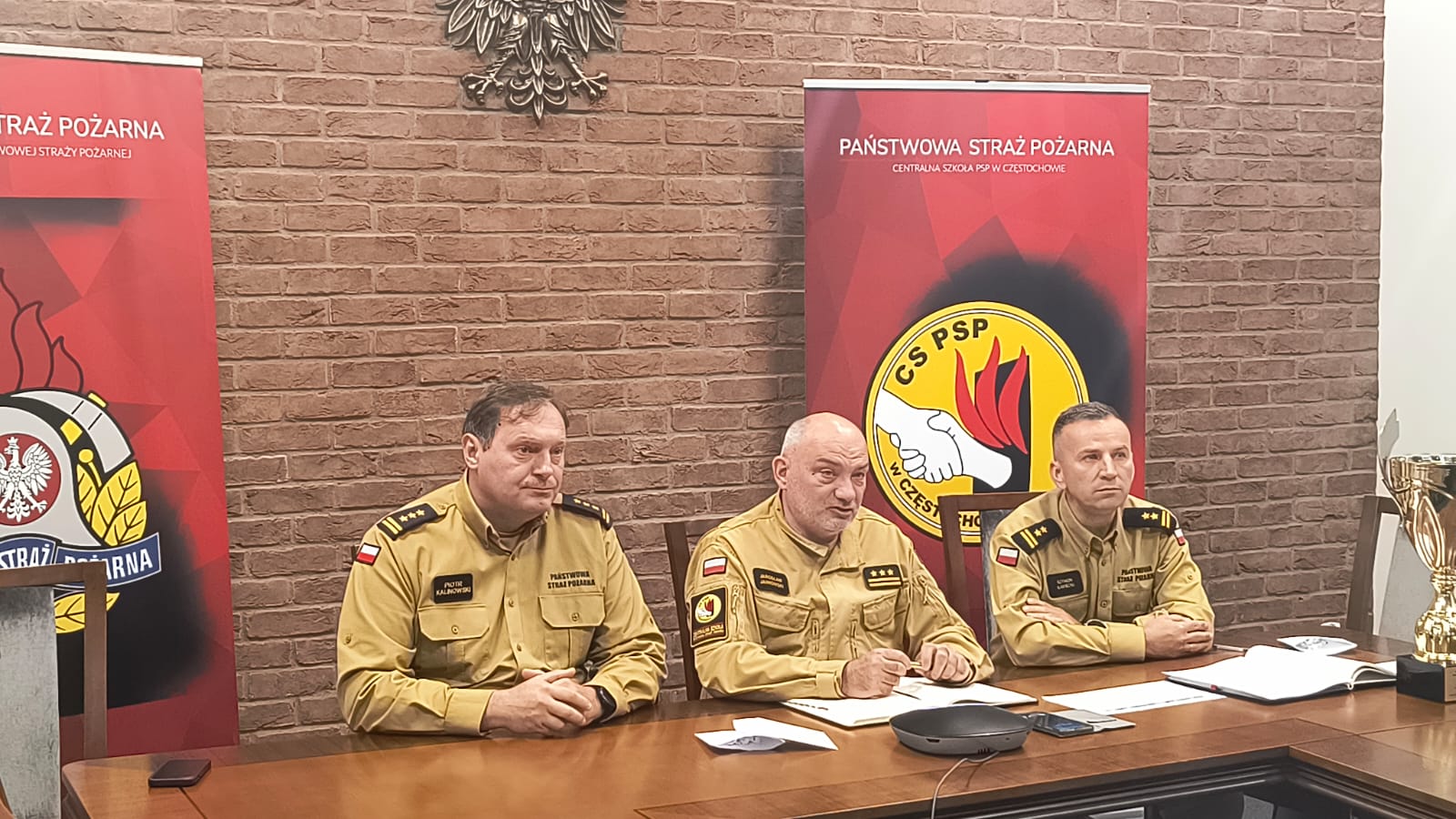 Odprawa przed 41. Międzynarodowymi Mistrzostwami Polski w Sporcie Pożarniczym