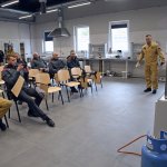 Galerie - Wizyta delegacji Państwowej Służby Pożarniczo-Ratowniczej Łotwy w CS PSP
