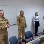 Galerie - Szkolenie z zakresu gaszenia pożarów wewnętrznych dla funkcjonariuszy Straży Marszałkowskiej