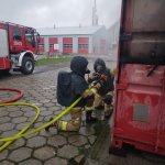 Galerie - Szkolenie z zakresu gaszenia pożarów wewnętrznych dla funkcjonariuszy Straży Marszałkowskiej