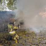 Galerie - Szkolenie z zakresu gaszenia pożarów wewnętrznych dla funkcjonariuszy Straży Marszałkowskiej