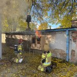 Galerie - Szkolenie z zakresu gaszenia pożarów wewnętrznych dla funkcjonariuszy Straży Marszałkowskiej