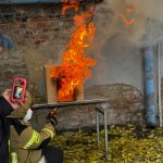 Galerie - Szkolenie z zakresu gaszenia pożarów wewnętrznych dla funkcjonariuszy Straży Marszałkowskiej
