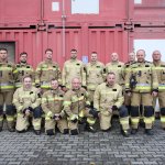 Galerie - Szkolenie z zakresu gaszenia pożarów wewnętrznych dla funkcjonariuszy Straży Marszałkowskiej