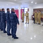Galerie - Szkolenie z zakresu gaszenia pożarów wewnętrznych dla funkcjonariuszy Straży Marszałkowskiej