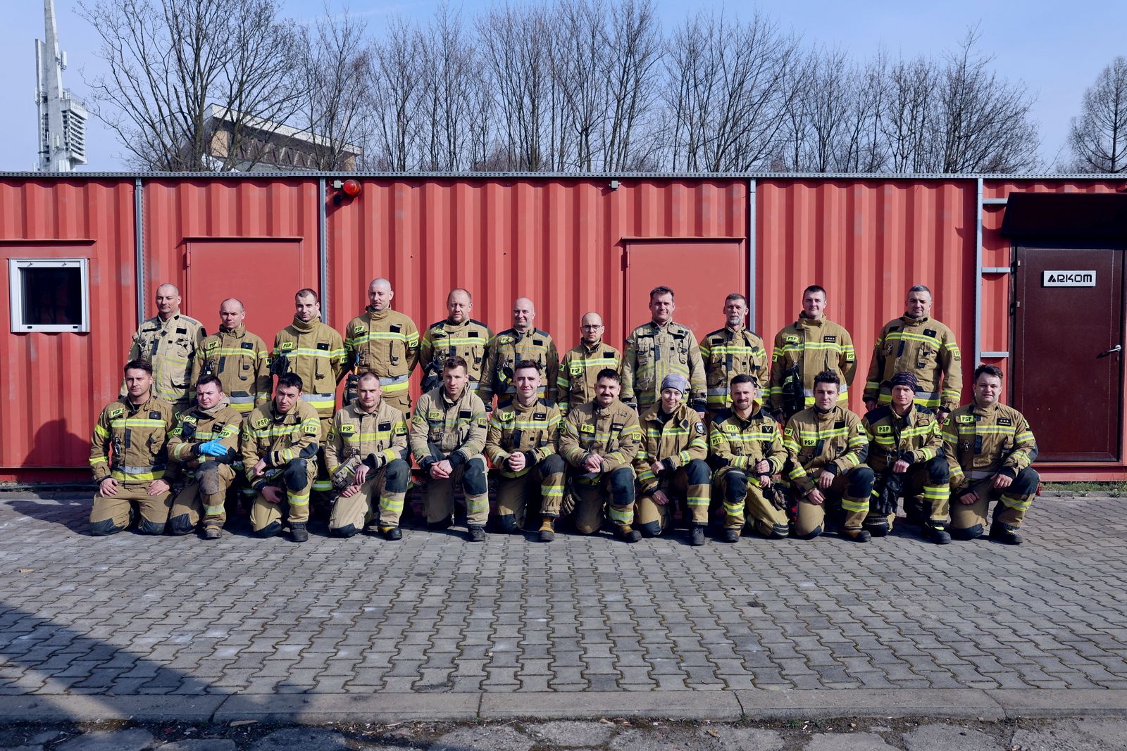 Warsztaty z gaszenia pożarów wewnętrznych