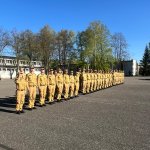 Dzień Flagi Rzeczypospolitej Polskiej w CS PSP w Częstochowie