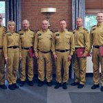Wręczenie decyzji jubileuszowych funkcjonariuszom Centralnej Szkoły PSP